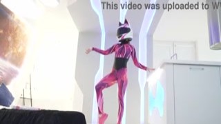 The monster fucked his hard cock in the man's elastic ass