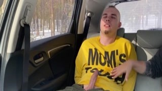 I was bound tightly in my car, my tits aching from the tight bra that cut into them as I gasped for air and bucked wildly at the cock pumping in and out of my cunt