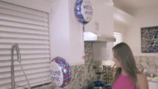 My new stepmom is an insatiable cocksucker and loves to suck dicks all day long