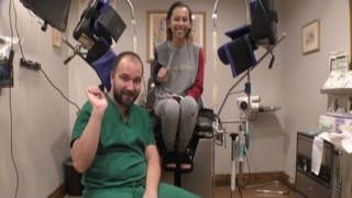 Kalani Luana, the 18-year-old gymnast, was excited to show off her skills at the national competition