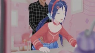 Her pussy was soaked, ready for him to slide right in