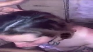 She greedily devoured my balls, her tongue lapping at the precum that coated them