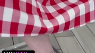 Ariel was a curvy ginger babe with a juicy bubble butt that just begged to be fucked hard and deep