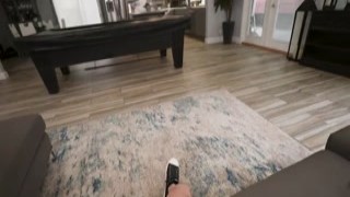 Horny stepmom Armani Black strutted into her bedroom where her teenage stepson was staring intently at his phone