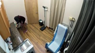 Mixed cutie Genesis gets her first ever gyno exam at Doctor Tampa and Nurse Aria Nicole's gloved hands from GirlsGoneGyno - Reup