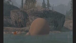 She licked her lips as she looked down at his crotch