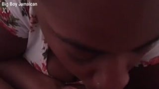 she came over to pick up something and gave me a quickie while her boyfriend waited outside in the car I busted hard in her mouth; my moan was loud