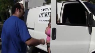 
As soon as she took off her panties, the wild blonde was going to lay back and let her boyfriend fuck the shit out of her tight, wet pussy