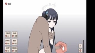 
He approached her, his member already at attention