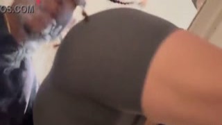 Steff, the Barbie doll, gets stuffed by Lil D