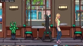 Jenny was all eyes on her first day as a waitress at the local diner