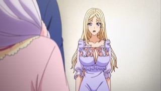 As she bent over, her ass cheeks spread wide open, revealing her moist pink hole