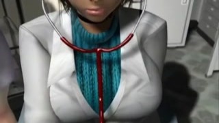 She was a gorgeous, big-titted blonde babe with the sexiest smile