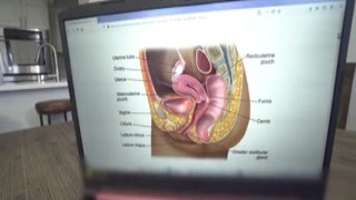 "I'm so fucking horny!" Jennifer White whined as she struggled to keep her panties on while her stepson, who was just 18, helped her with a pelvic exam