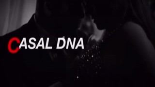 Aline Souza couldn't help but notice the bulge in Daniel's pants as he stood next to her on the set