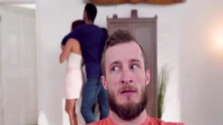 The three sluts laid on the bed, their legs spread wide open and ready for action