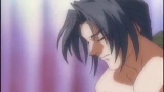 The big-titted slut bounced on the dicks of several guys in an all out group fuck fest, squatting down low on each cock in turn while moaning and grunting from the pleasure