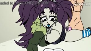 I was a broke animator, making porn by day and starving by night