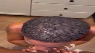 Nicky, the ebony darling, was eager to cream her pussy