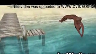 The buxom ebony honey could feel the warm summer sun beating down on her chocolate skin as she walked to the lake