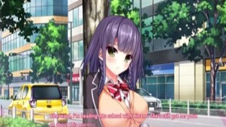 The young woman couldn't believe her eyes as she watched the massive cock twitching inside of her