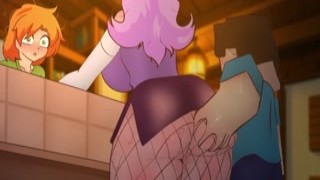 Minecraft - annoys a female store patron