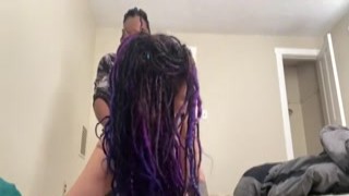 As I finished my workday, I couldn't wait to get home to see my hot girlfriend, she had been teasing me all day with sexually charged texts