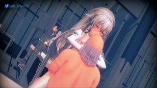 Tits are my favorite toy to play with, so I like to touch them often