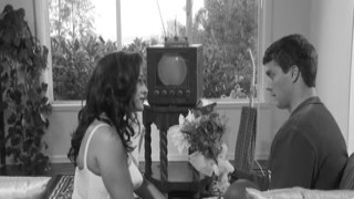 Ramon's eyes widened as he watched Raylene strut into the room with her big tits bouncing in a tight, revealing top