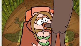 Hanako stood in the hallway, looking at her friend's door