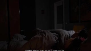 As the attractive chick slowly awoke from her nightmare, she realized that she was lying on her brother's bed