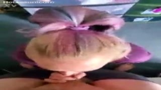 Fuck yeah, my horny hotassunicorn swallows my thick, creamy cum with such a nasty, slutty grin on her face