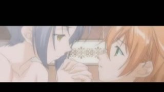 The soft moans of the two girls filled the air as they kissed passionately, their tongues dueling in a sensual dance