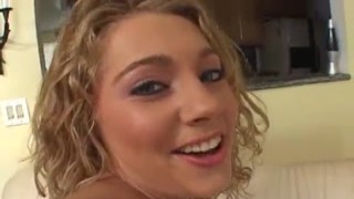 Mysti, the sexy blond teenager with a ravenous appetite for cock, was ready to unleash her skills on the six horny men