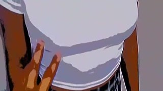 My perverted step-dad wants to give me sex education classes when we're home alone, part 1 - cartoon version