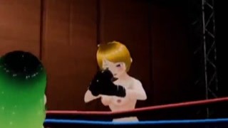 As soon as the bell rang, they both launched themselves at each other, their fists swinging wildly