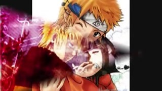 The sun was setting over the leaf village as Naruto, Hinata, and Sakura walked hand in hand along the path