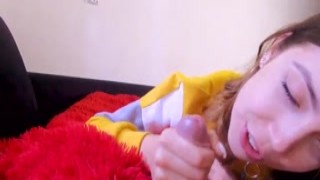 My step sister was all dressed up, her tits almost falling out of her top