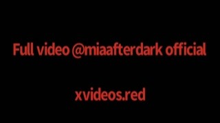 Woww, she made him cum so much with his huge BBC Mia Dior and JaxSlayHer