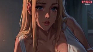 "Hey sis, you want me to help you with that?" My horny she-male stepsister asked as she leaned over and stuck her big, throbbing cock into my willing mouth