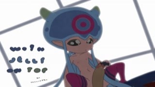 Jellymon, the lewd Digimon that loves to play with her slimy slime body, was feeling horny as fuck today