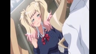 As she opened her eyes, she saw the white sperm flying through the air